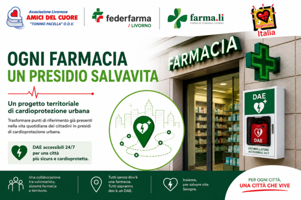 Ogni farmacia un presidio salvavita